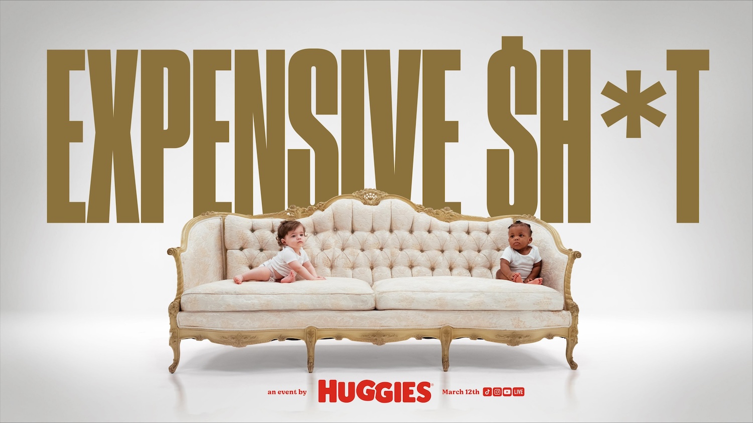 Huggies shows off its baby blowout protection in bold ‘Expensive Sh*t’ stunt via McCann NZ + NY