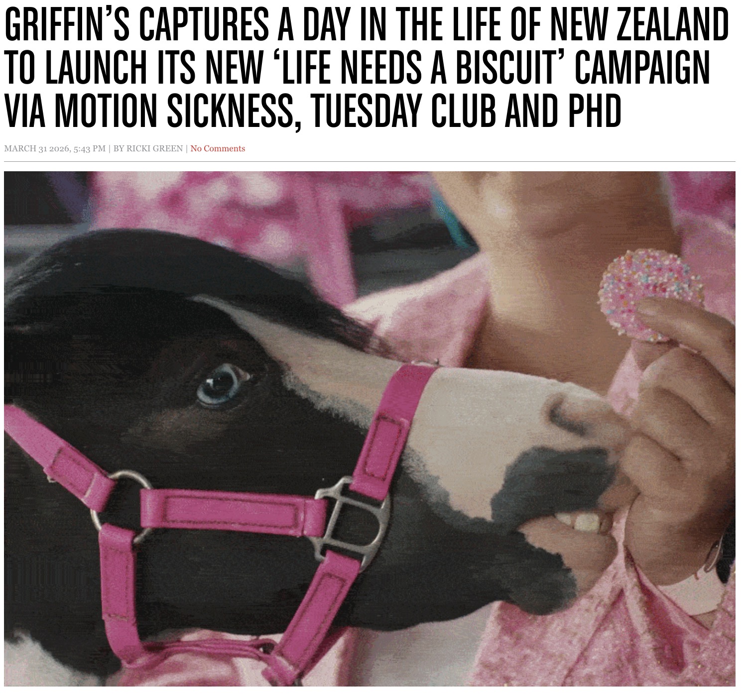 CB’s most viewed stories of 2026 [so far] Why Campaign Brief is #1 reaching creatives: #No paywalls #No annual membership fees