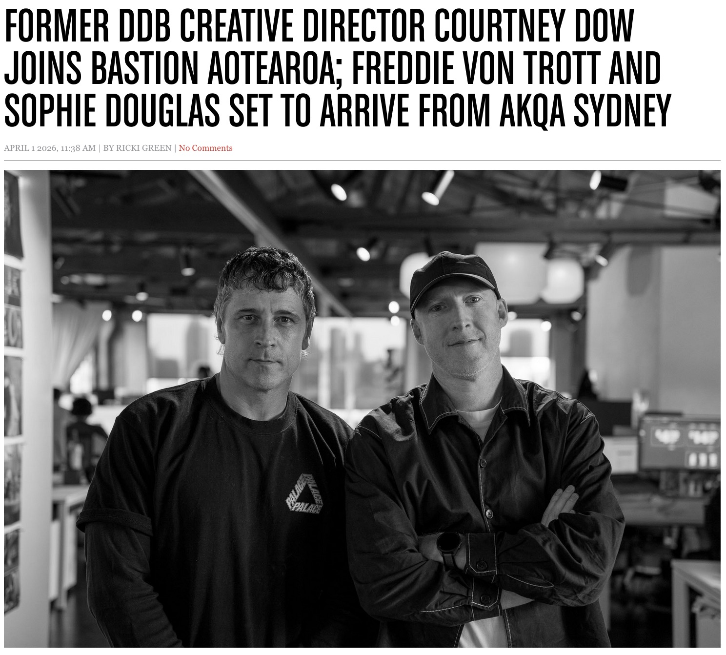 CB’s most viewed stories of 2026 [so far] Why Campaign Brief is #1 reaching creatives: #No paywalls #No annual membership fees