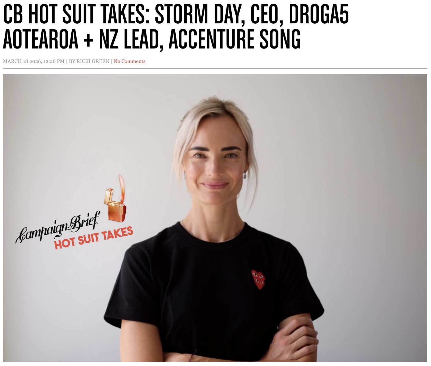 CB’s most viewed stories of 2026 [so far] Why Campaign Brief is #1 reaching creatives: #No paywalls #No annual membership fees