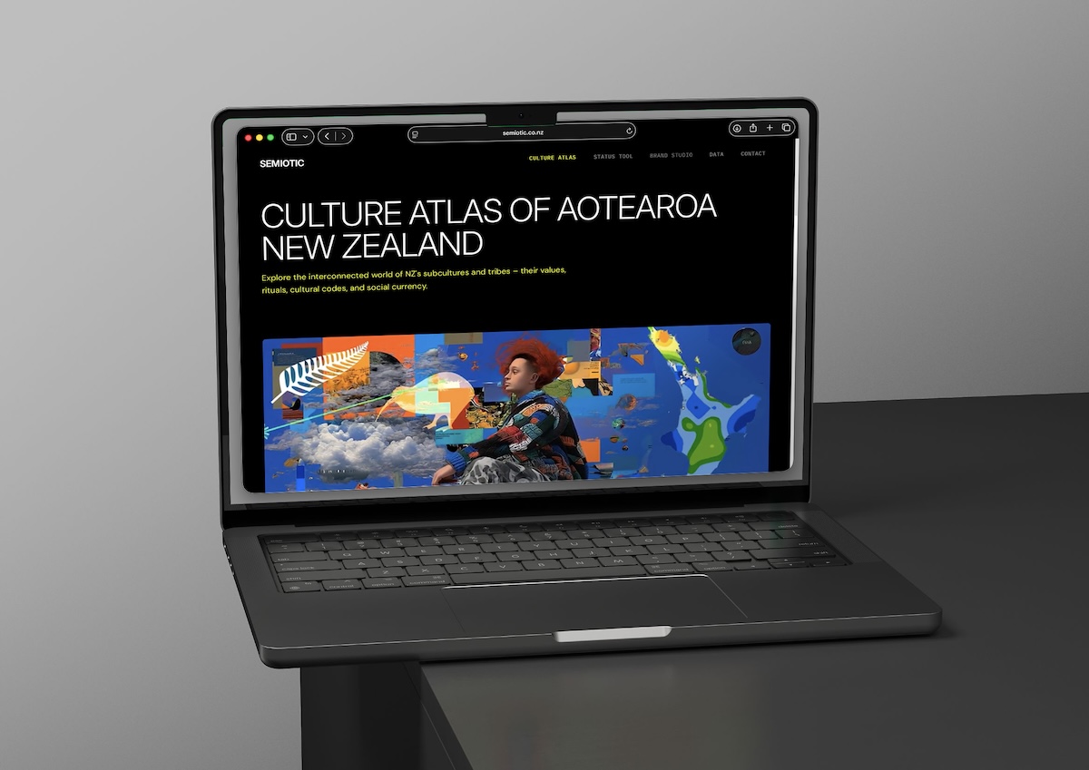 Auckland creative strategist Nick McFarlane launches new consultancy Semiotic; unveils The Culture Atlas of Aotearoa New Zealand