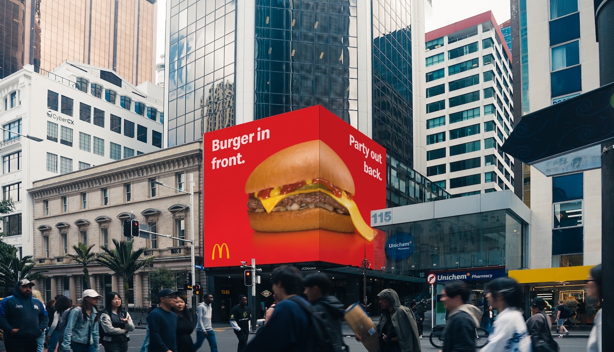 Burger in front, party out back: McDonald’s NZ debuts the Cheeseburger with a Mullet via McCann NZ, FleishmanHillard Aotearoa + OMD NZ