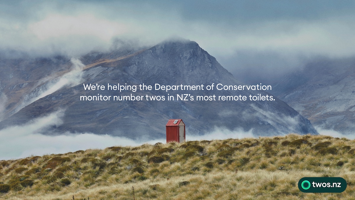 One New Zealand changes name to ‘Twos NZ’ this Conservation Week to highlight remote toilet tech-led revolution for nature via McCann NZ