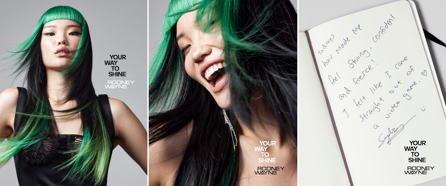 Hair salon brand Rodney Wayne explores the psychology of confidence in latest campaign ‘Your Way To Shine’ via Lach & Friends