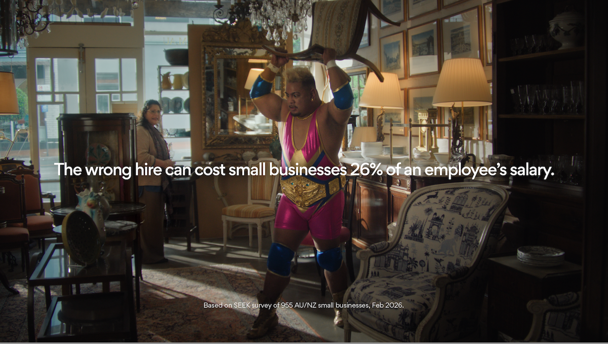 SEEK shows why finding the right candidate is more important than ever for small businesses in new campaign via Droga5 ANZ