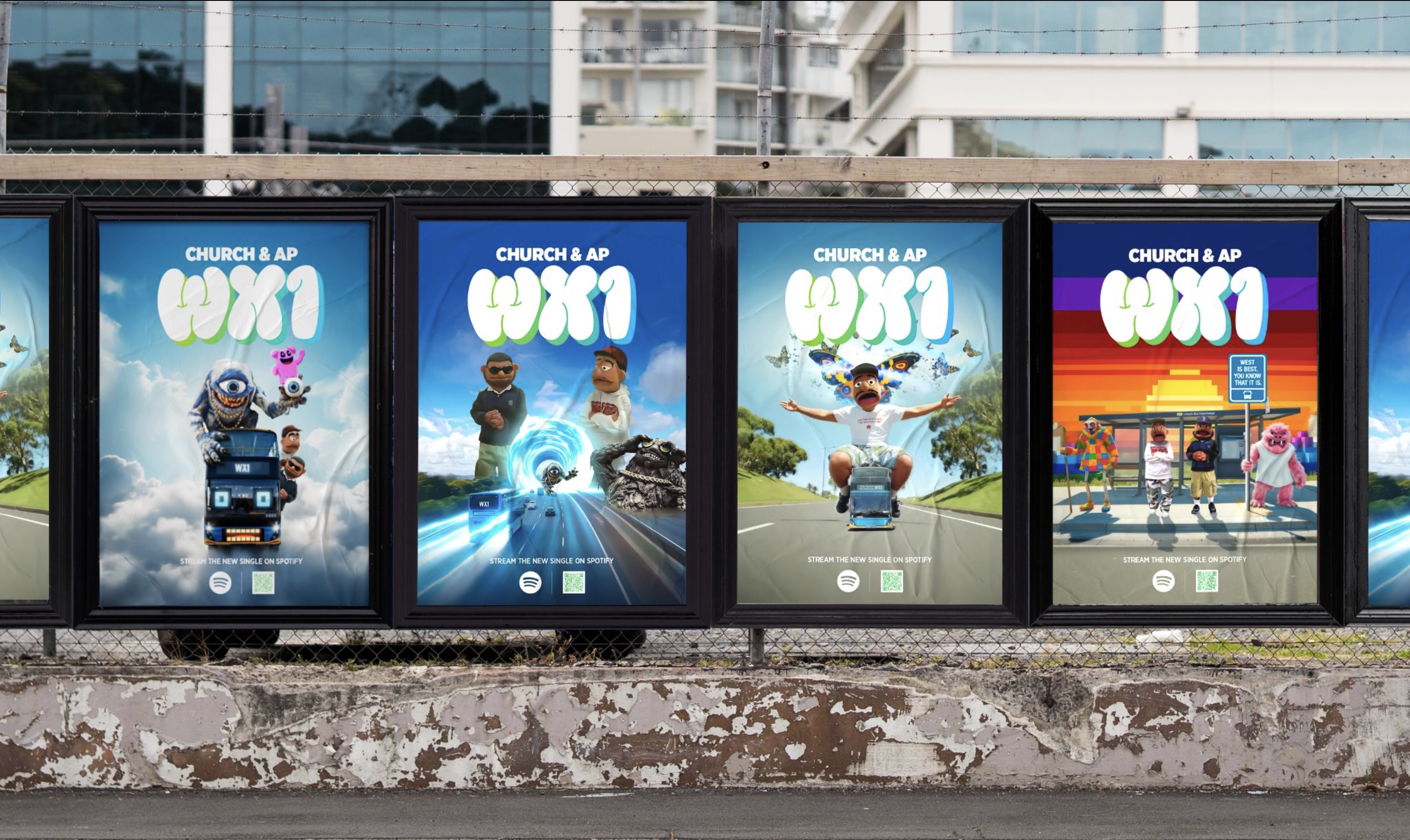 Hip-hop artists Church & AP release ‘WX1’ track for Auckland Transport campaign via FEDERATION