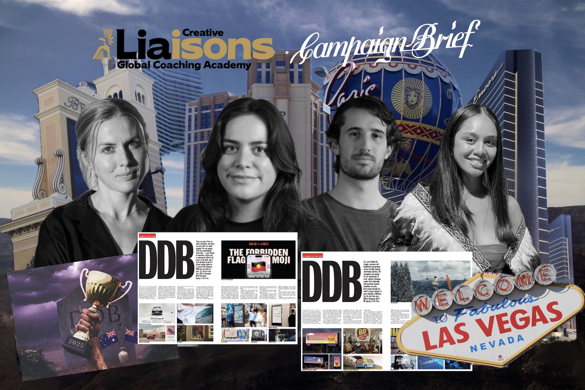 LIA and Campaign Brief announce four emerging stars for 2026 Creative LIAisons program